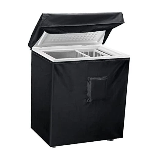Black Chest Freezer Cover, Waterproof Freezer Cove
